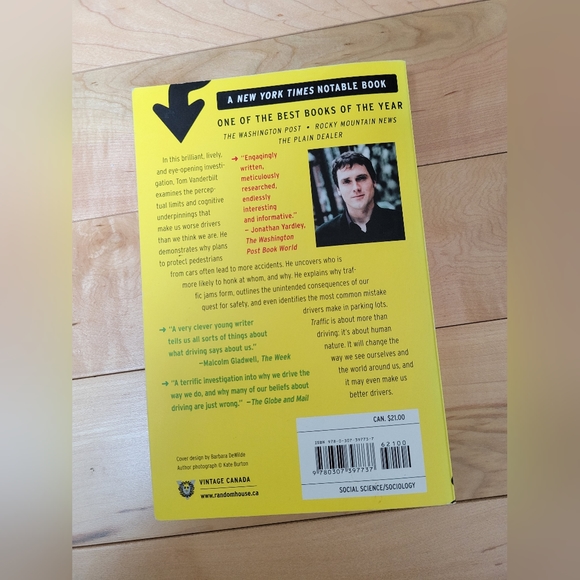 New Book- Traffic, Tim Vanderbilt - Picture 2 of 2